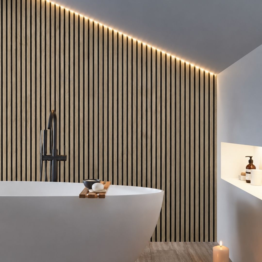 Bathroom Slat Wall Panel Ideas