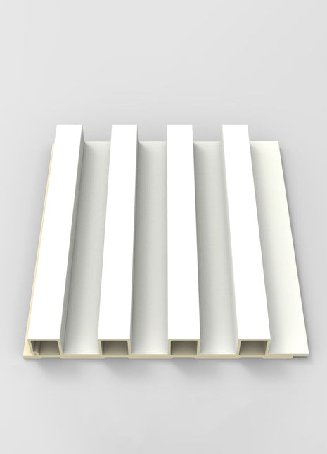 Panneaux muraux cannelés WPC pour voile de mariée Wallflute™