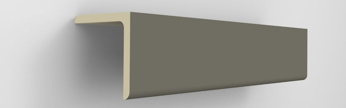 Panneau rainuré Wallflute™ – Profilé en L – Charbon Kendall - Default Title