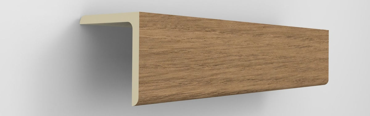 Profilé en L pour panneau cannelé Wallflute™ – Velvet Umber - Default Title