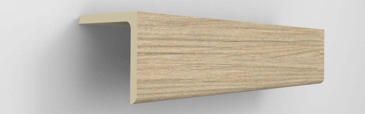 Wallflute™ Fluted Panel L-Trim – Wheat Veil - Default Title