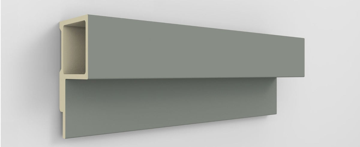 Wallflute™ Fluted Panel Edge Trim – Coastal Storm - Default Title
