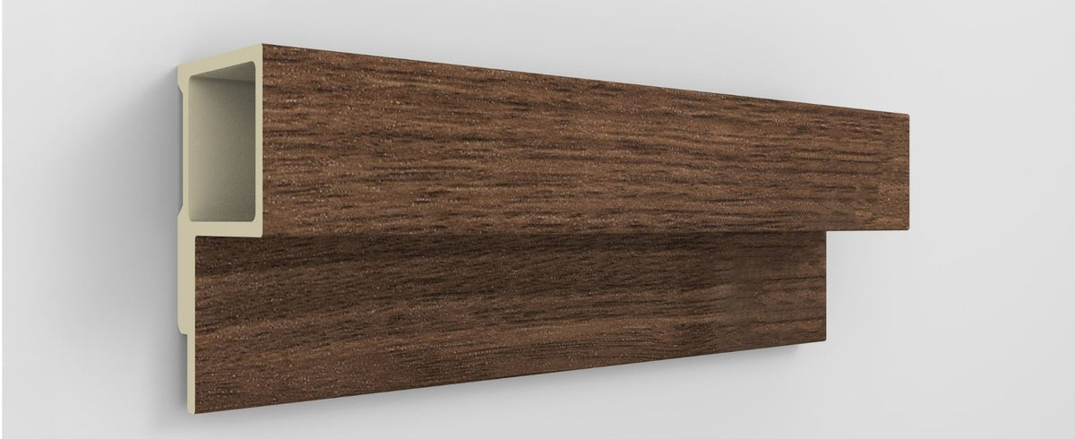Wallflute™ Fluted Panel Edge Trim – Cocoa Ember - Default Title