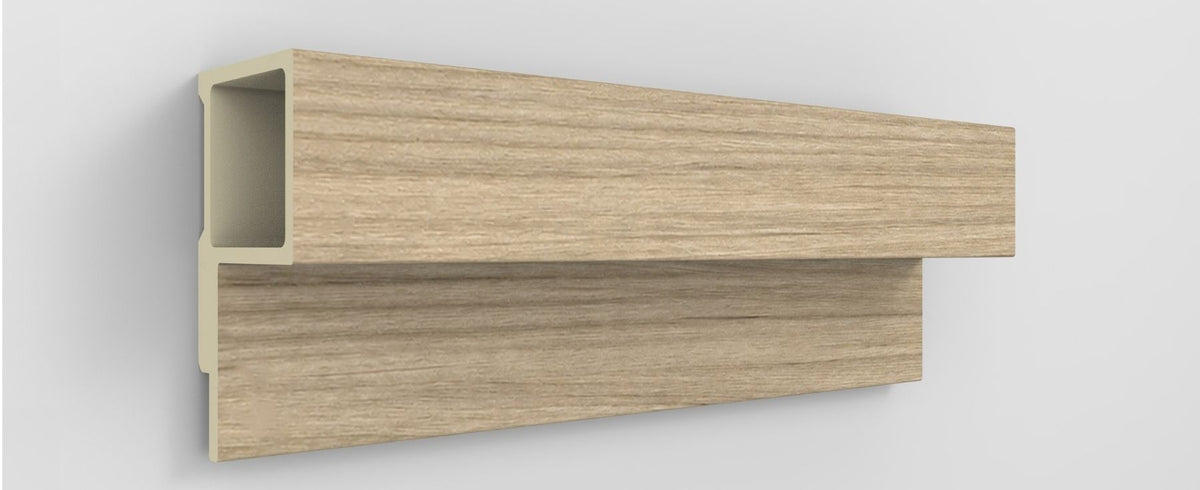 Wallflute™ Fluted Panel Edge Trim – Wheat Veil - Default Title