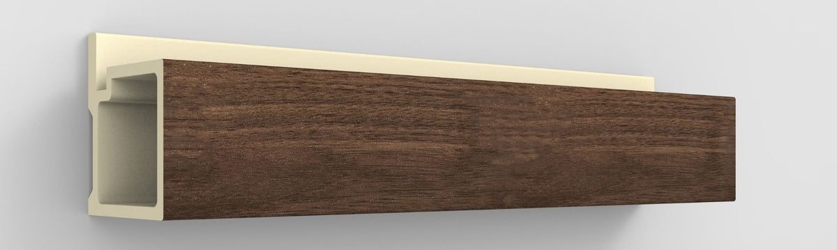 Embout de finition pour panneau cannelé Wallflute™ – Cocoa Ember - Default Title