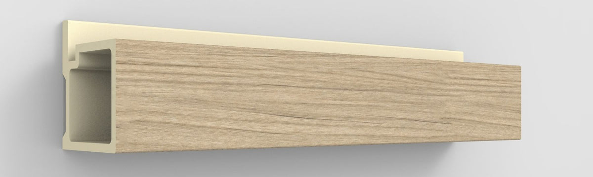 Profilé de finition pour panneau cannelé Wallflute™ – Wheat Veil - Default Title
