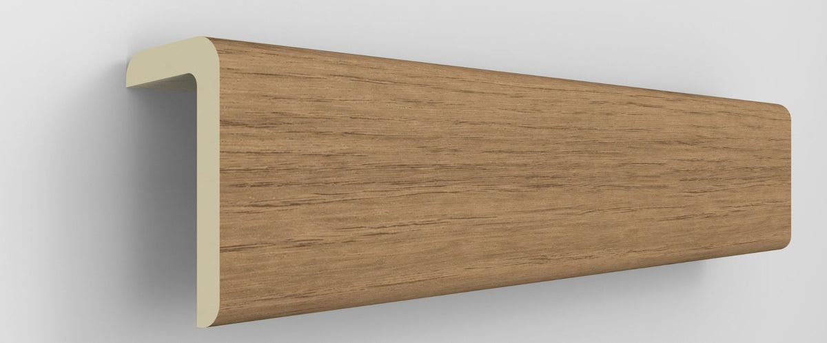Wallslab™ Flat Panel L-Cap Trim – Velvet Umber - Default Title
