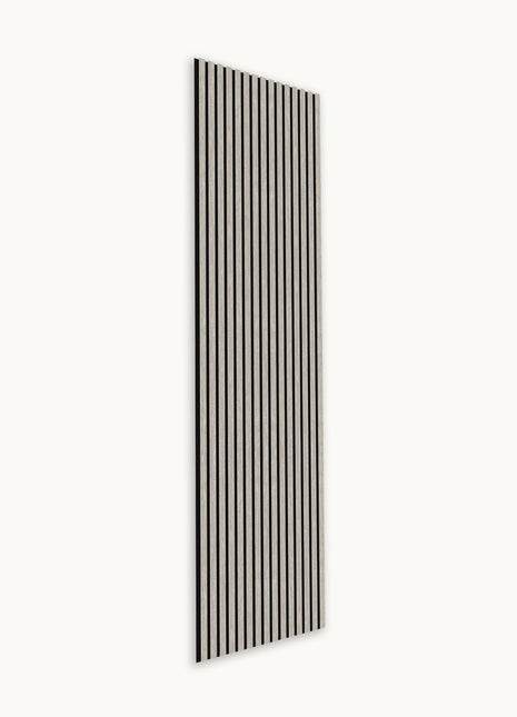 Hush™ Grey Oak Acoustic Slat Wood Wall Panels (Box of 2 pcs.)