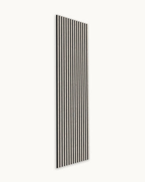 Hush™ Grey Oak Acoustic Slat Wood Wall Panels (Box of 2 pcs.)