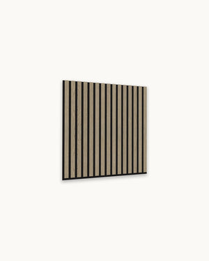 Hush™ 2' Walnut Acoustic Slat Wood Wall Panels (Box of 4 pcs.)