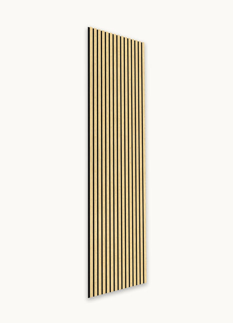 Hush™ 9' White Oak Acoustic Slat Wood Wall Panels (Box of 2 pcs.)