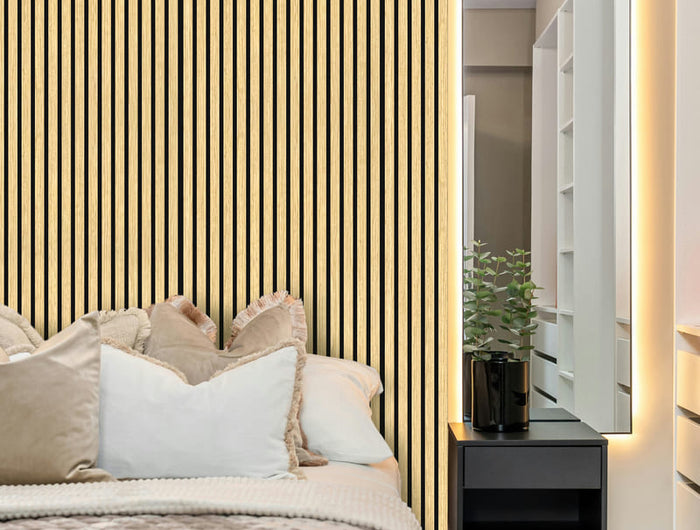 <h2>Natural White Oak, Timeless Acoustics</h2>