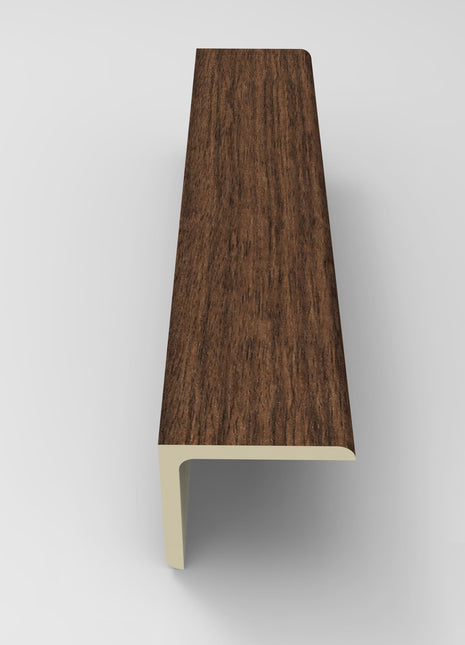 Wallflute™ Fluted Panel L-Trim – Cocoa Ember