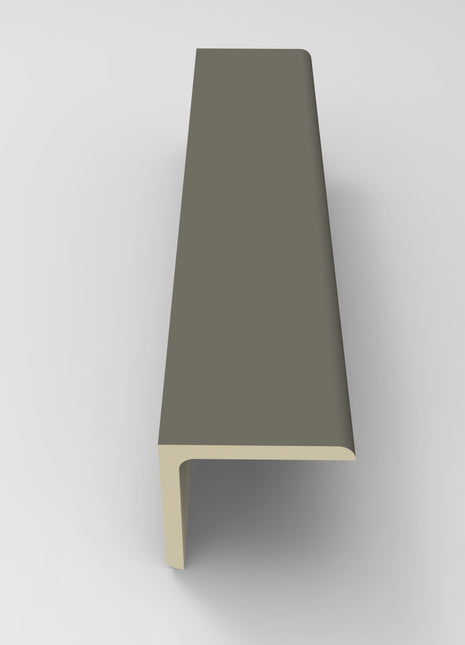 Wallflute™ Fluted Panel L-Trim – Kendall Charcoal