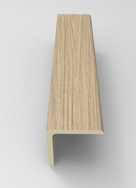 Wallflute™ Fluted Panel L-Trim – Wheat Veil