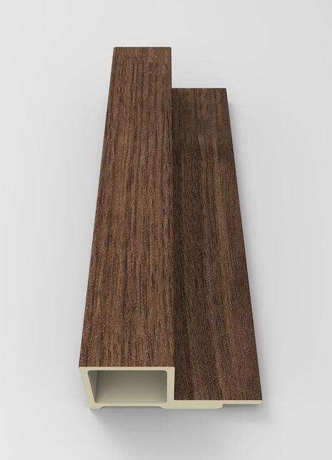 Wallflute™ Fluted Panel Edge Trim – Cocoa Ember