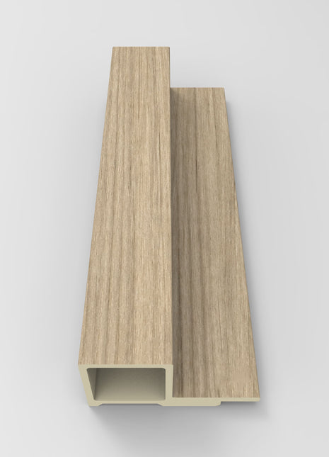 Wallflute™ Fluted Panel Edge Trim – Wheat Veil