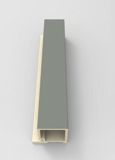 Wallflute™ Fluted Panel End Cap Trim – Coastal Storm