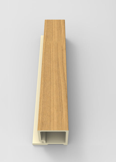 Wallflute™ Fluted Panel End Cap Trim – Prairie Dawn