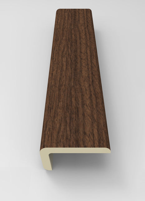 Wallslab™ Flat Panel L-Cap Trim – Cocoa Ember