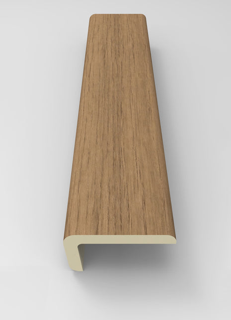 Wallslab™ Flat Panel L-Cap Trim – Velvet Umber
