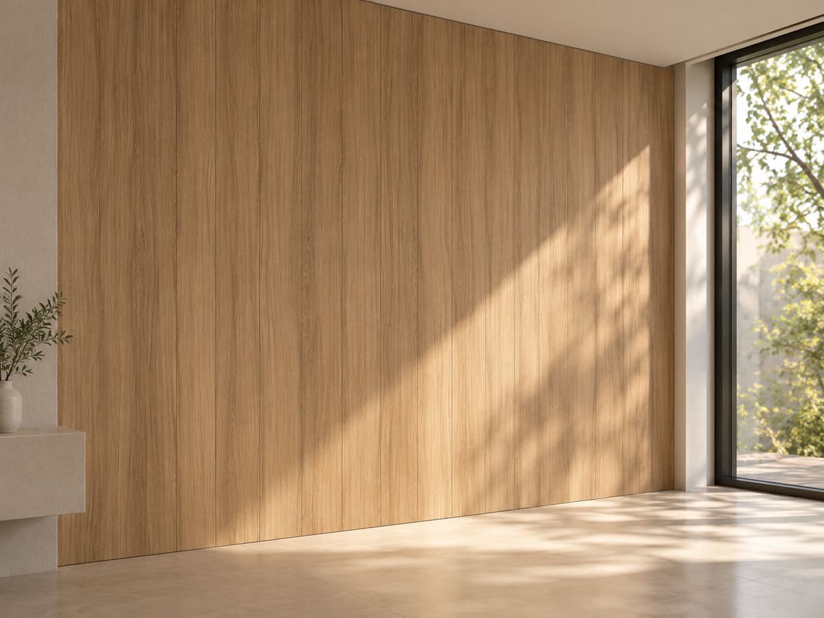 Continue installing the remaining panels, keeping them aligned for a clean finish.