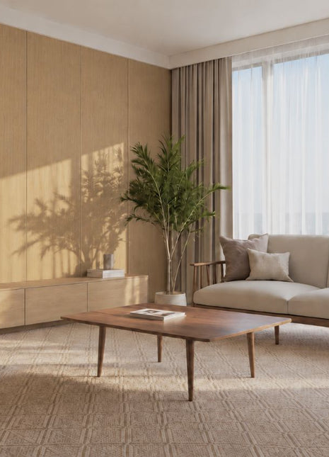 Wallslab™ Flat Panel L-Cap Trim – Velvet Umber